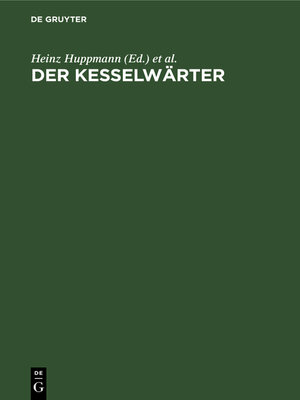 cover image of Der Kesselwärter
